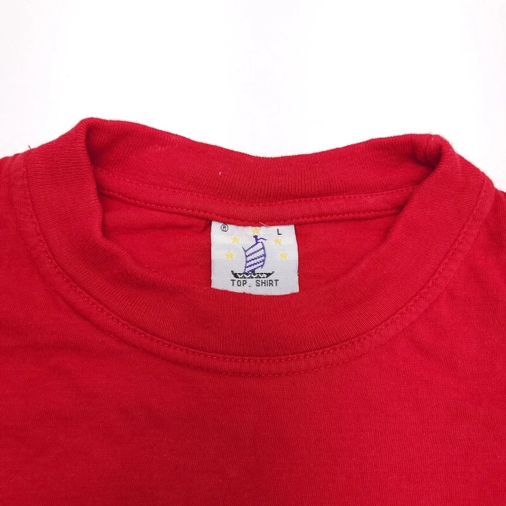 Beer T-Shirt‎ BUDAPEST DRINKING TEAM Hungary Flag Red Sz Large